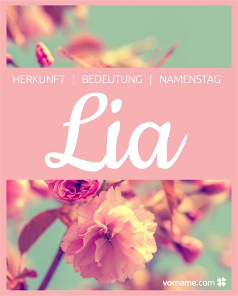 vorname lia|Lia Name Meaning, Origin, Popularity, Girl Names。